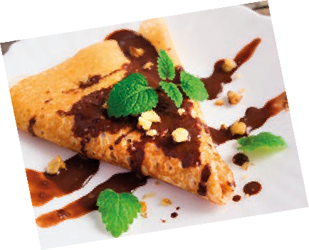 les crêpes et gauffres
